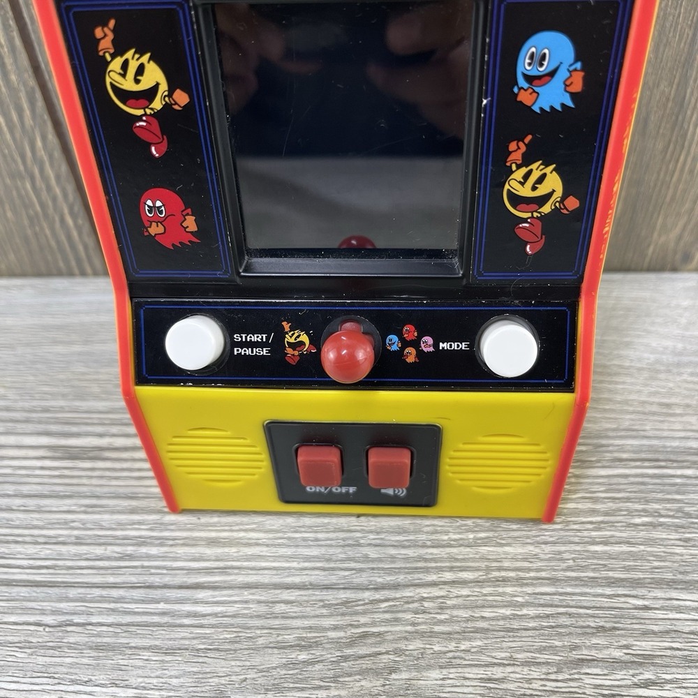 Pac-Man Retro Mini Arcade Machine Bandai Namco 2019 Tested Working - Picture 4 of 16